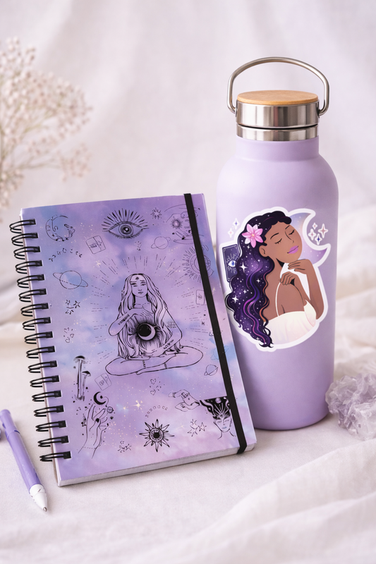 Mi universo set  – Cuaderno &  Stickers